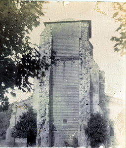 The west face of the tower about 1890 [Z467-12]